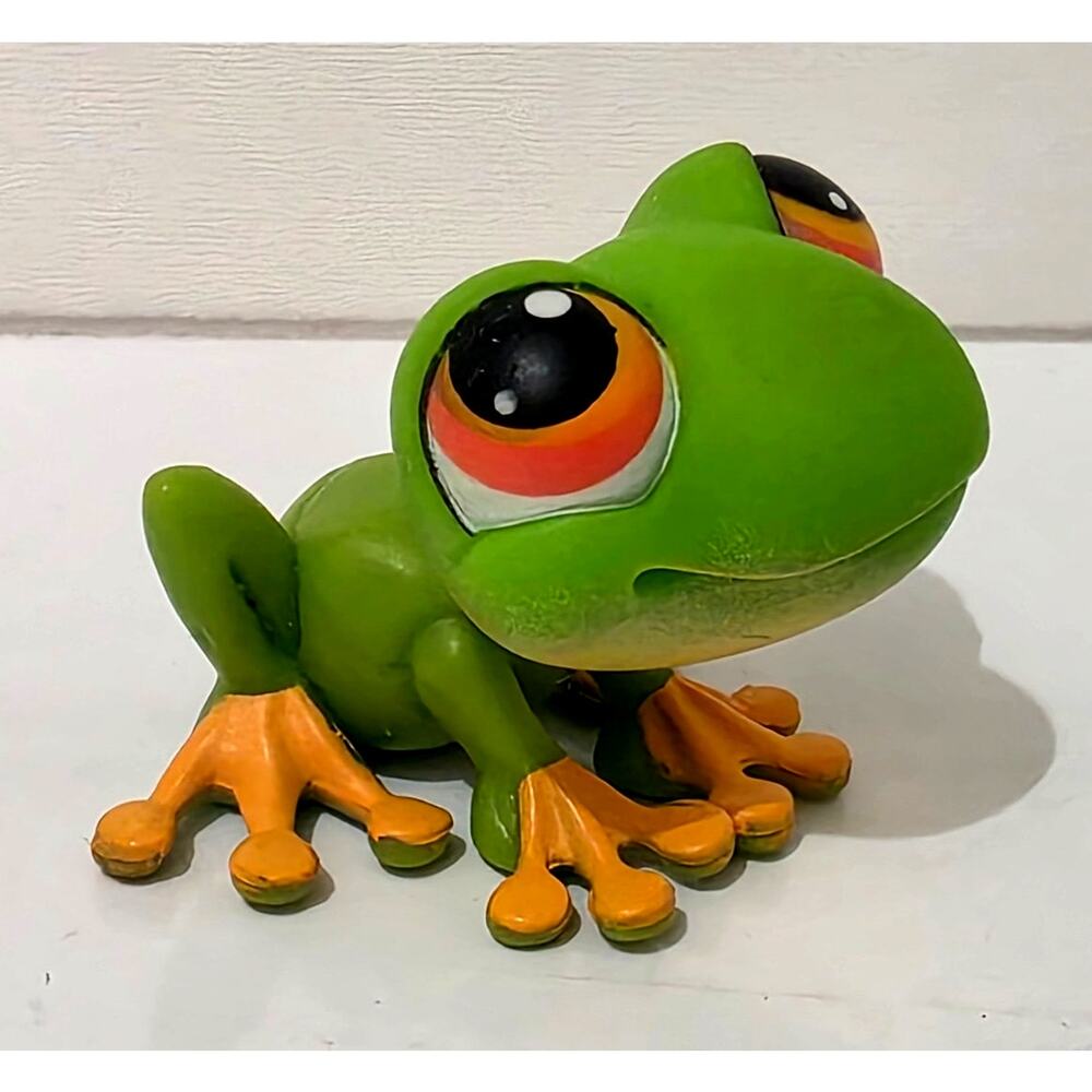 Hasbro Littlest Pet Shop #264 Green Frog